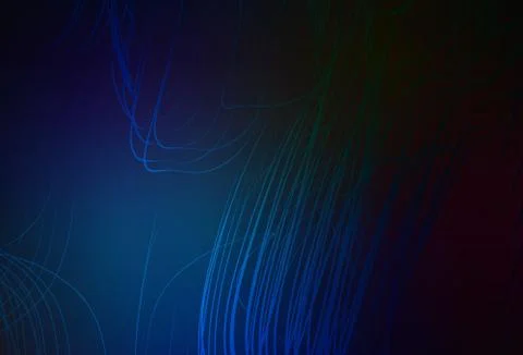 Dark BLUE vector blurred shine abstract texture. Stock Illustration