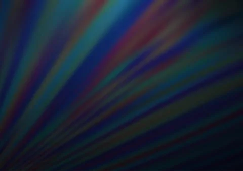 Dark BLUE vector blurred shine abstract pattern. Illustrazione stock
