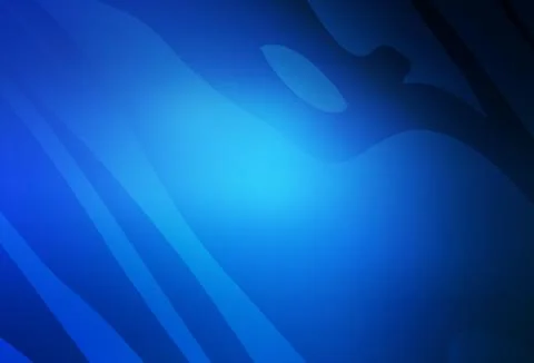 Dark BLUE vector blurred template. Stock Illustration