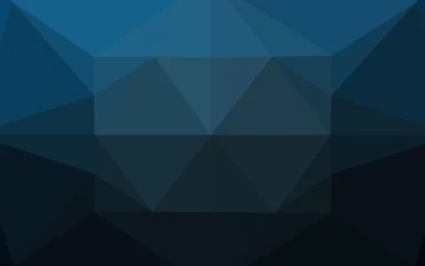 Dark BLUE vector blurry hexagon pattern. 스톡 일러스트