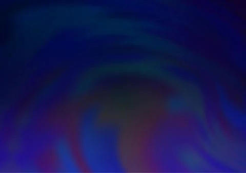 Dark BLUE vector bokeh and colorful pattern. Stock Illustration