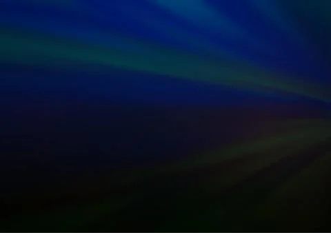 Dark BLUE vector bokeh pattern. Illustrazione stock