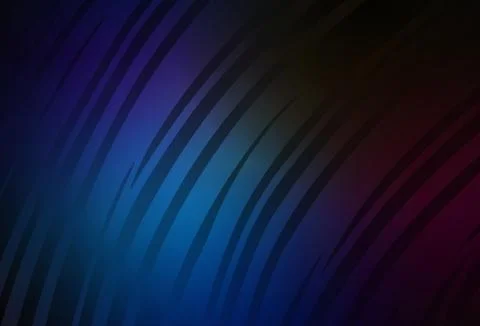 Dark BLUE vector colorful abstract background. Stock Illustration