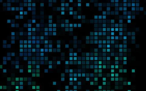 Dark BLUE vector cover in polygonal style. Stock Illustration