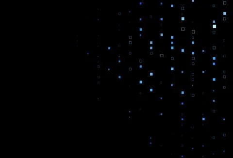 Dark BLUE vector cover with polygonal style. Stock Illustration