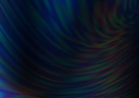 Dark BLUE vector glossy abstract background. Stock Illustration