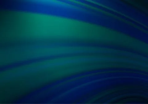Dark BLUE vector glossy bokeh pattern. Stock Illustration