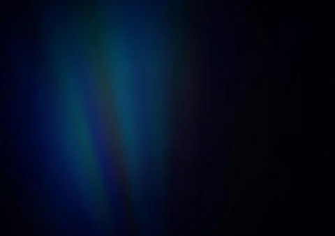 Dark BLUE vector glossy bokeh pattern. Stock Illustration