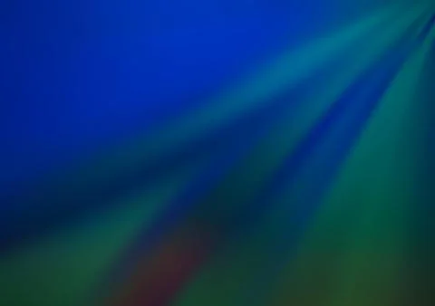 Dark BLUE vector glossy bokeh pattern. Stock Illustration