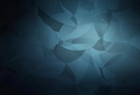 Dark BLUE vector gradient triangles pattern. Stock Illustration