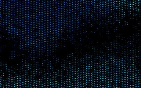 Dark BLUE vector layout with circle shapes. Stock Illustration