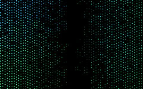 Dark BLUE vector layout with circle shapes. Stock Illustration