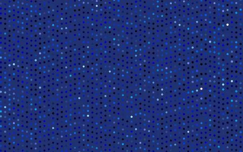 Dark BLUE vector layout with circle shapes. Stockillustratie