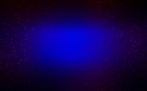 Dark BLUE vector layout with cosmic stars. Space stars on blurred abstract ba Stock Illustration