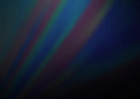 Dark BLUE vector layout with flat lines. Stock Illustration