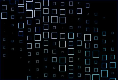 Dark BLUE vector layout with lines, rectangles. 스톡 일러스트