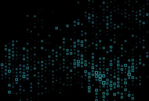 Dark BLUE vector layout with lines, rectangles. Illustrazione stock