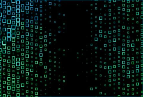 Dark BLUE vector layout with lines, rectangles. Illustrazione stock