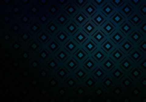 Dark BLUE vector layout with lines, rectangle. Stock Illustration