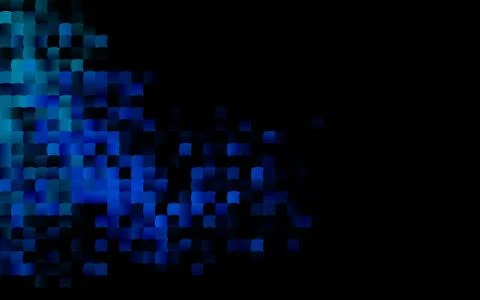 Dark BLUE vector layout with lines, rectangles. 스톡 일러스트