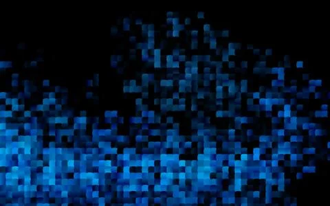 Dark BLUE vector layout with lines, rectangles. Stock-Illustration