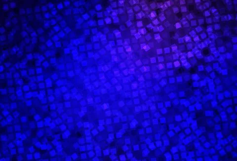 Dark BLUE vector layout with lines, rectangles. Stock Illustration