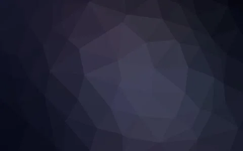 Dark BLUE vector low poly texture. Stock Illustration