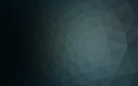 Dark BLUE vector low poly texture. Illustrazione stock