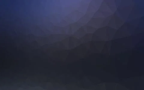 Dark BLUE vector low poly texture. Stock Illustration