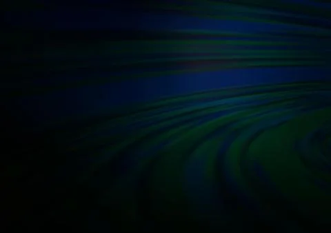 Dark BLUE vector modern bokeh pattern. Illustrazione stock
