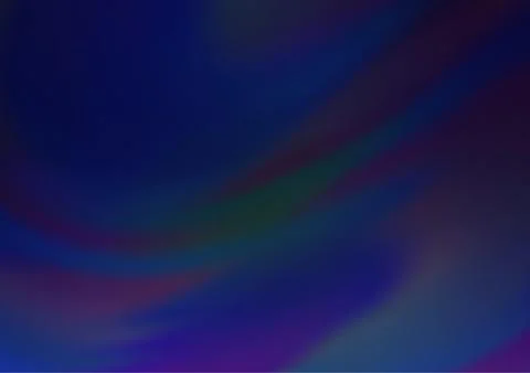 Dark BLUE vector modern bokeh pattern. Stock Illustration