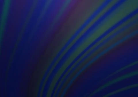 Dark BLUE vector modern bokeh pattern. Stock Illustration