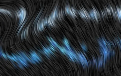 Dark BLUE vector pattern with bubble shapes. Illustrazione stock