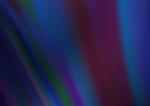 Dark BLUE vector pattern with bubble shapes. Stock Illustration