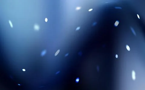 Dark BLUE vector pattern with christmas snowflakes. 库存插图