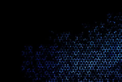 Dark BLUE vector pattern with crystals, rectangles. イラスト素材