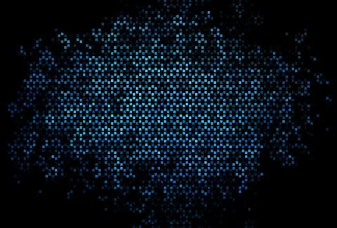 Dark BLUE vector pattern with crystals, rectangles. イラスト素材
