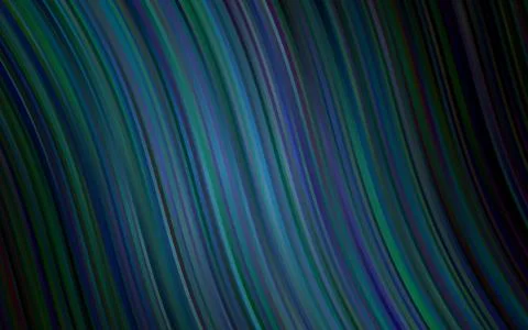 Dark BLUE vector pattern with liquid shapes. Illustrazione stock