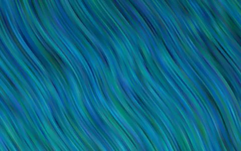 Dark BLUE vector pattern with liquid shapes. Illustrazione stock