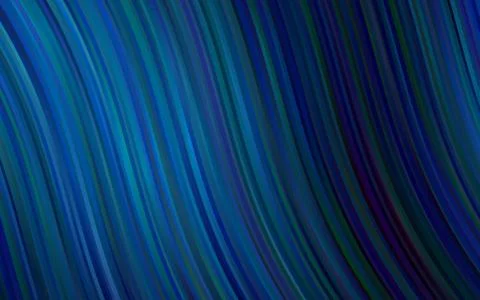 Dark BLUE vector pattern with liquid shapes. Stock Illustration