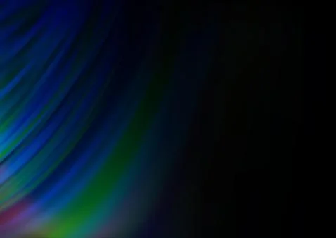 Dark BLUE vector pattern with liquid shapes. Stock Illustration