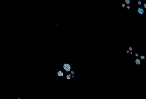 Dark BLUE vector pattern with liquid shapes. Stockillustratie