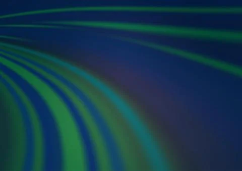 Dark BLUE vector pattern with liquid shapes. Illustrazione stock