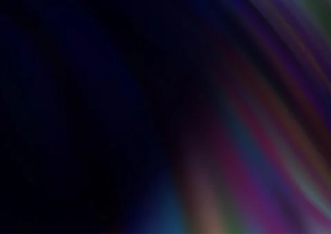 Dark BLUE vector pattern with liquid shapes. 스톡 일러스트