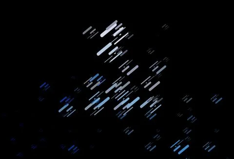 Dark BLUE vector pattern with narrow lines. Stock Illustration