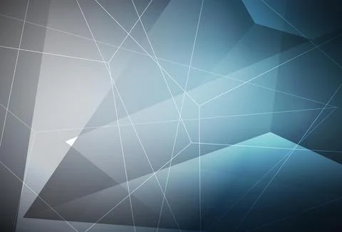 Dark BLUE vector pattern with polygonal style. Stock Illustration