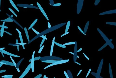 Dark BLUE vector pattern with sharp lines. Illustrazione stock