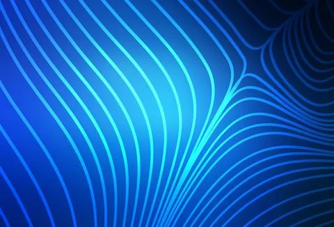 Dark BLUE vector pattern with sharp lines. Stock Illustration