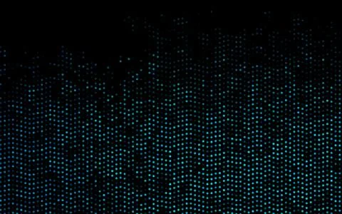 Dark BLUE vector pattern with spheres. イラスト素材