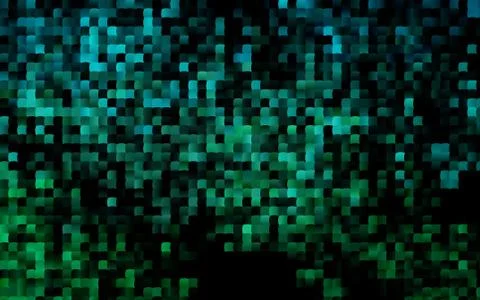 Dark BLUE vector pattern in square style. イラスト素材